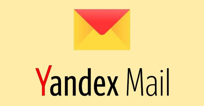 Crear correo electrónico en Yandex