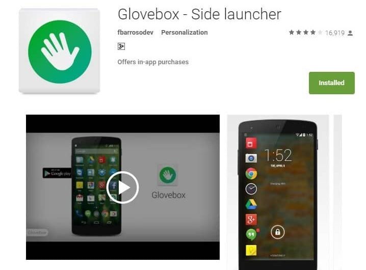 Descargar aplicación Glovebox